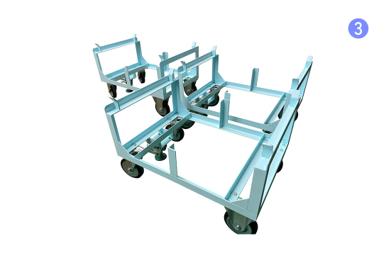 備品組付け台車